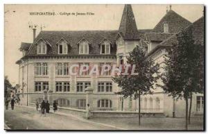 Neufchateau Old Postcard College girls