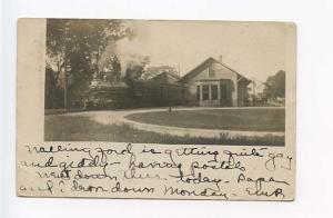 South Wallingford VT Railroad Station Train Depot 1906 RPPC Real Photo Postcard