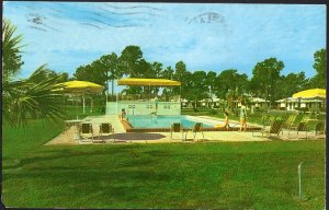Florida Prestler's Motel 2435 New Tampa Hwy LAKELAND pm1961 - Chrome 1950s-1970s