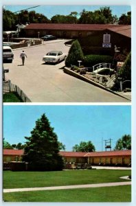 OBERLIN, Kansas KS ~ Roadside FRONTIER MOTEL 1970s Decatur County 4x6 Postcard