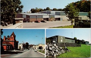 Chelsey Ontario ON First Avenue Community Complex Multiview Unused Postcard F18