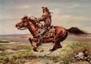 Pomy Express,Charles Sultan Western Painting