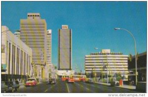 Canada City Hall and CN Towers Edmonton Alberta