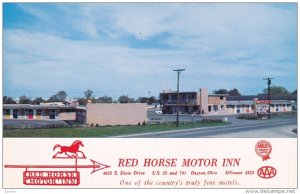 DAYTON, Ohio, 40-60s; Red Horse Motor Inn