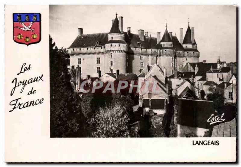 Postcard Modern TThe castle Langeais