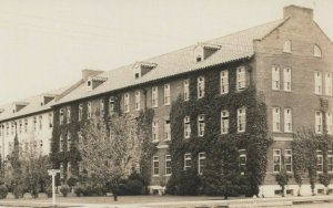 c1930s RPPC Fort Lewis barracks Washington J Boyd Ellis photo postcard A542 