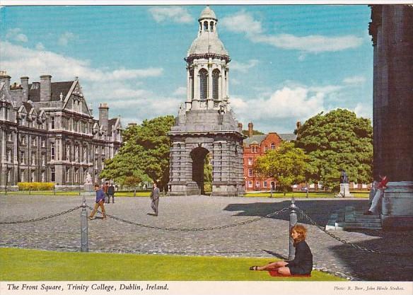 Ireland Dublin The Front Square Trinity College