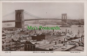 America Postcard - New York, The Brooklyn Bridge RS32295