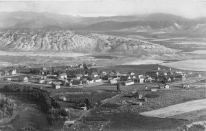 J16/ Eagle Colorado RPPC Postcard c1910 Birdseye View Homes  69