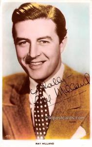 Ray Milland Movie Star Actor Actress Film Star Unused 