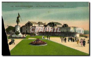 Old Postcard Boulogne sur Mer Casino and The Terrace