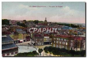 Niort Old Postcard View from the dungeon