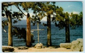 ZEPHYR COVE SHRINE, Lake Tahoe, NV ~ Presbyterian Conference Grounds  Postcard