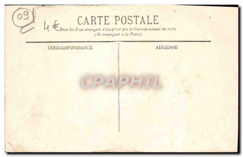 Old Postcard Ax Les Thermes Cascade Du Parc Du Telch