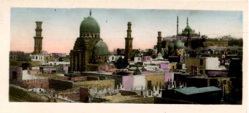 Egypt - Cairo.   Tombs of the Mamelouks *RPPC  (2.75 X 5.875)