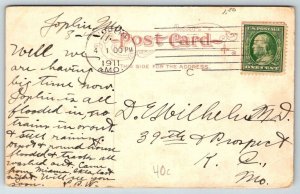 Joplin  Missouri  General Mining Scene  Postcard  1911