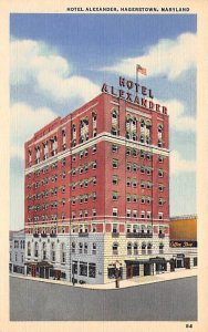 Hotel Alexander Hagerstown, Maryland MD s 