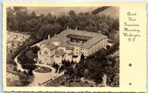 M-51498 Aerial View of Franciscan Monastery Washington D C