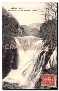 Old Postcard Valley of Ognon Servance The Jump Ognon