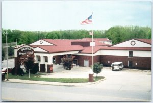 VINTAGE CONTINENTAL SIZE POSTCARD OZARK REGAL HOTEL LOCATED BRANSON MISSOURI