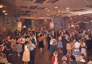 Ballroom Dancing at Warners Holiday Camp Dovercourt Essex 1960s Postcard