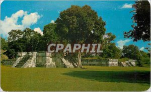 Modern Postcard The plalform of the Tigers and Eagles Chich�n Yucat�n Itz...