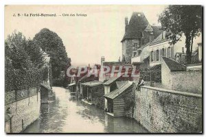 Old Postcard La Ferte Bernard Artists Corner