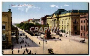 Postcard Old Berlin Unter den Linden