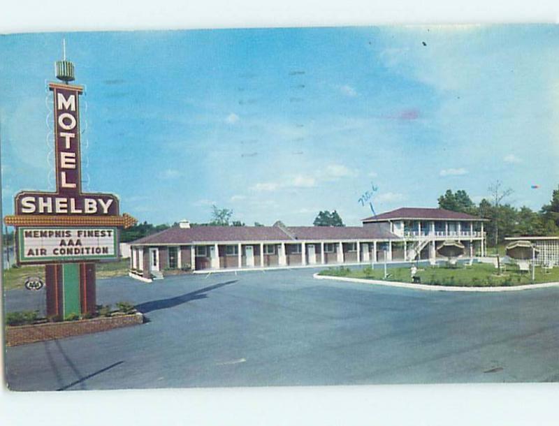 Pre-1980 MOTEL SCENE Memphis Tennessee TN hk1936