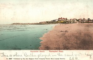 Vintage Postcard 1905 Nantasket Beach Massachusetts New England News Co. Pub.