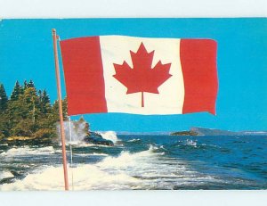 1964 Canada's BRAND NEW FLAG Ontario Ontario ON ho4592