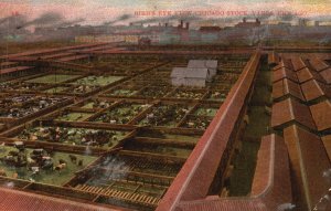 Vintage Postcard 1910's Birds Eye View Chicago Stock Yards Chicago Illinois IL