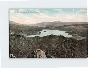 Postcard Loch Achray and Loch Vennacher, Scotland