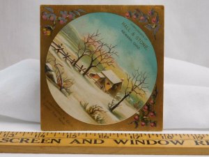 Christmas D. Armstrong & Co's Ladies' Fine Shoes Hall & Stone Snow House F41