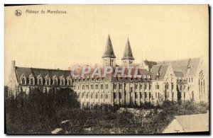 Old Postcard Maredsous Abbey