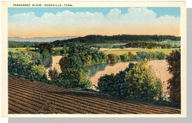 Nice Knoxville, Tennessee/TN Postcard, View Of Tennessee River