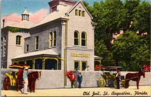 Florida St Augustine The Old Jail 1959