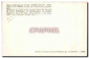 Old Postcard Newfoundland Fontenay Le Comte (Count of Fontenioux Proprie sile...