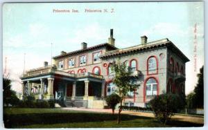 PRINCETON, New Jersey  NJ    PRINCETON INN  ca 1900s UDB Postcard