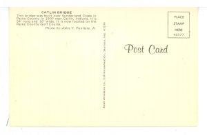 IN - Parke County. Catlin Covered Bridge