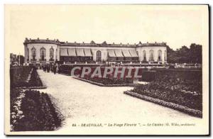 Old Postcard Deauville Casino