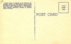 WY - Thermopolis. Mineral Hot Spring