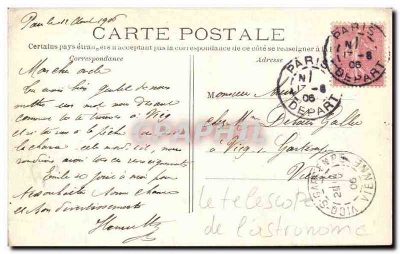 Paris - 11 - Place de la Bastille and the July Column - Old Postcard