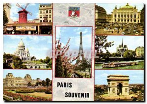 Modern Postcard Souvenir de Paris