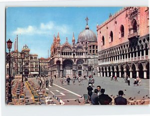 Postcard Piazza San Marco Venice Italy