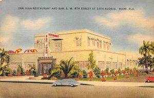 San Juan Restaurant and Bar Miami FL Postcard