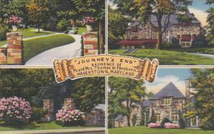 Maryland Hagerstown Journey's End Residence Of Mr and Mrs Thomas W Pangborn M...