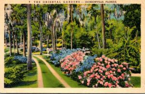 Florida Jacksonville The Oriental Gardens 1939 Curteich