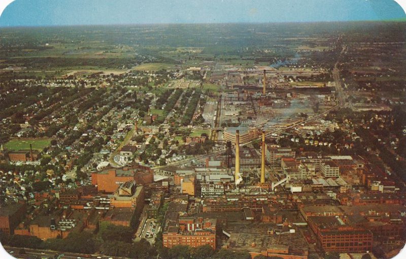 Kodak Park, Rochester, New York - Aerial View looking West