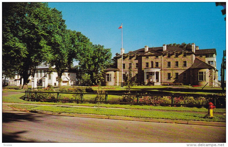 R. C. M. P. Headquarters J New Brunswick Division, Fredericton, New Brunswi...